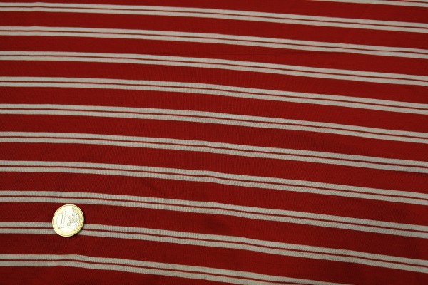 Jersey stripes – red