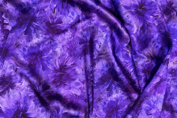 Silk stretch Astereae violet